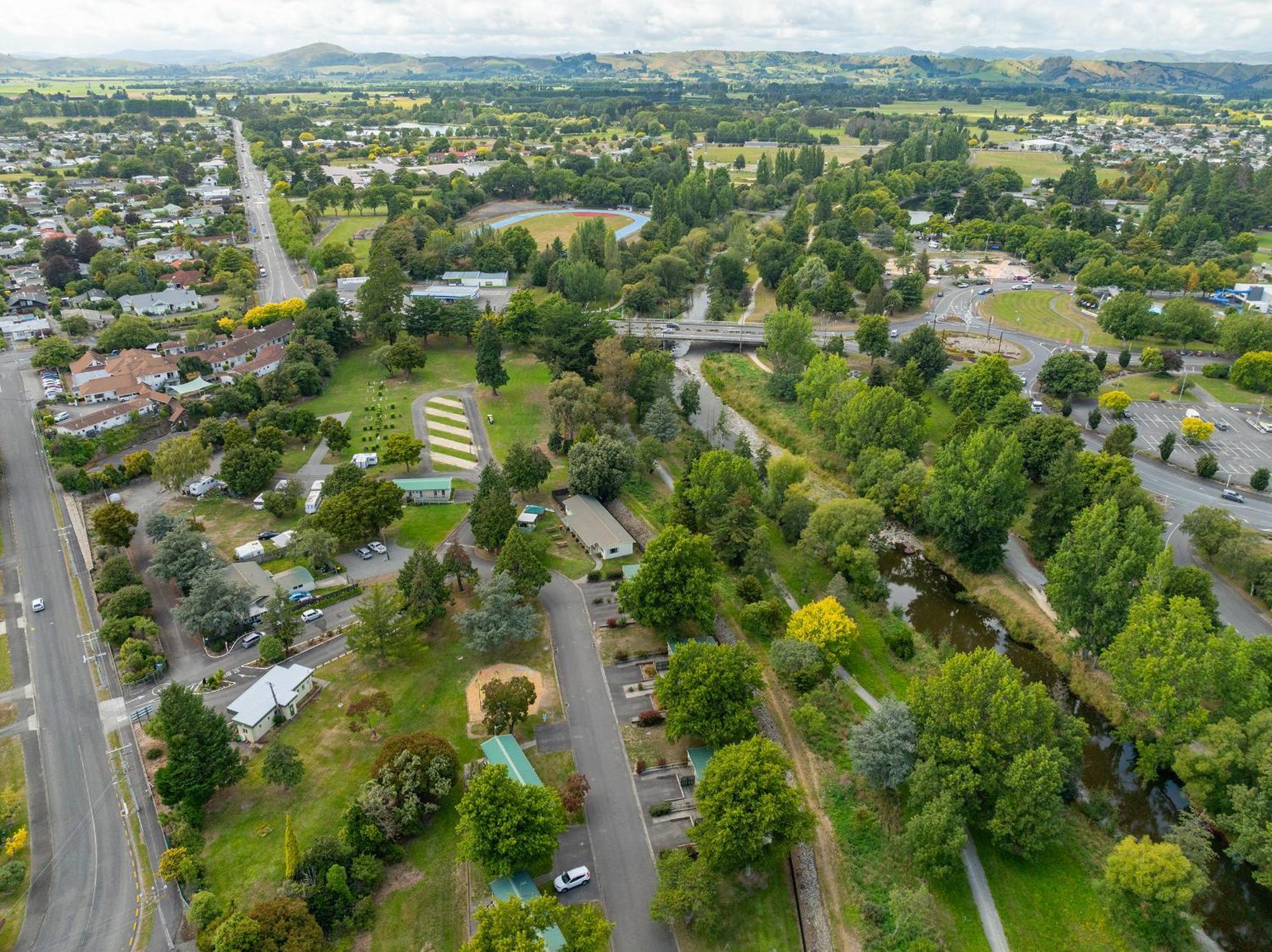 Mawley Holiday Park Masterton Bagian luar foto