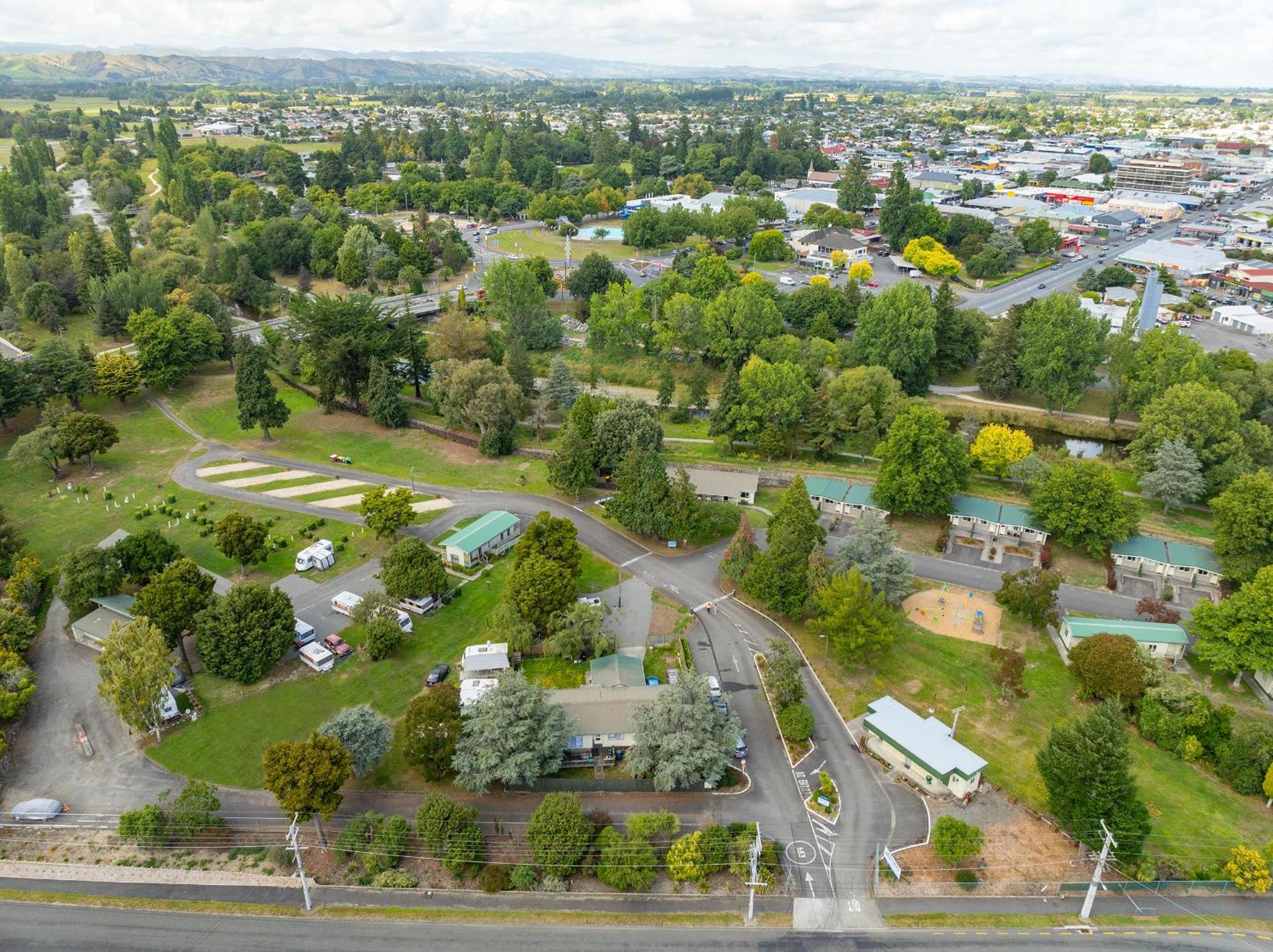 Mawley Holiday Park Masterton Bagian luar foto